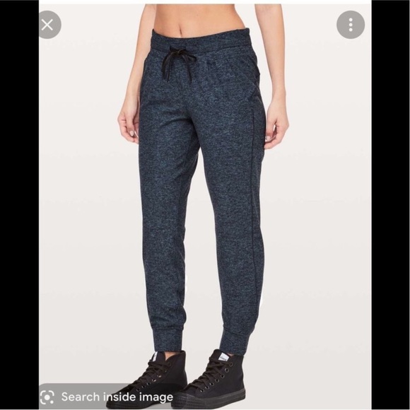 Lululemon Ready to Rulu Joggers Blue Heather Size 10 - Picture 1 of 10